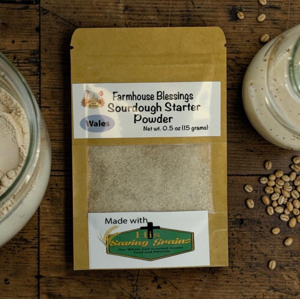 Sourdough Starter- Wales