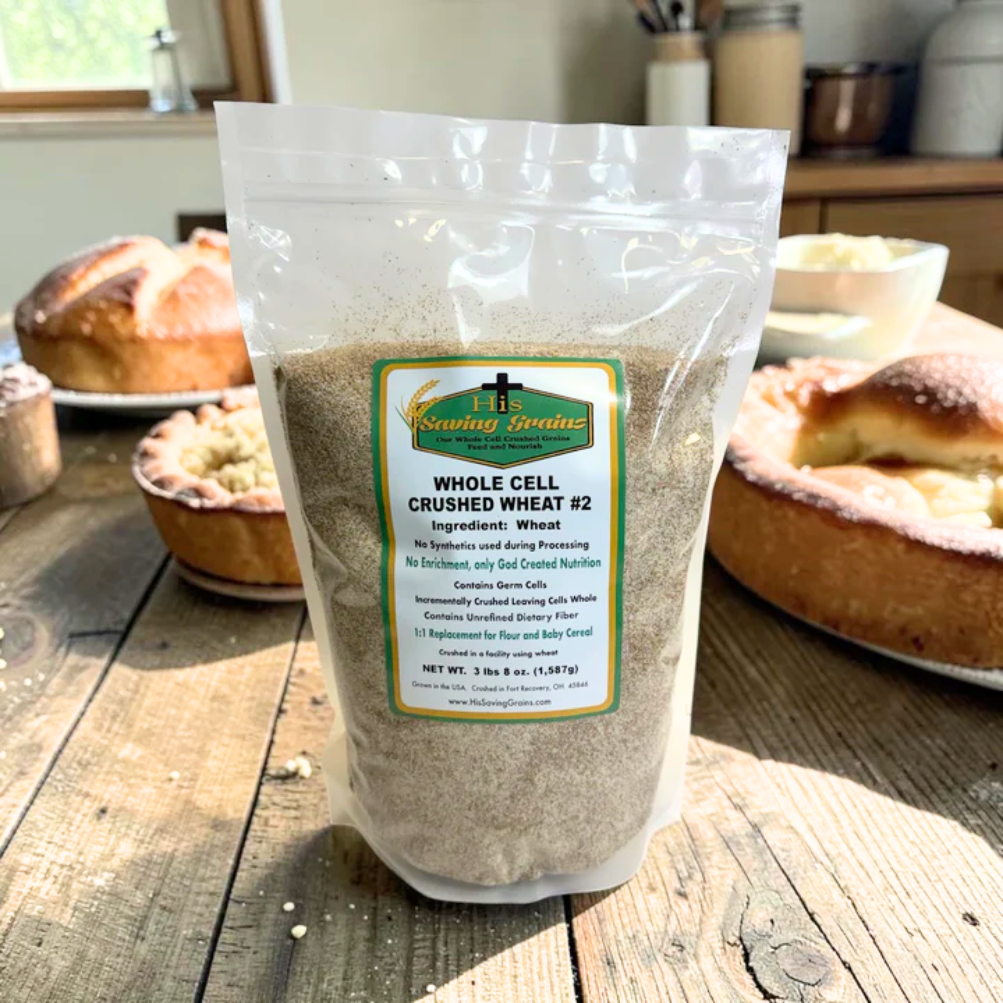 Crushed Wheat #2